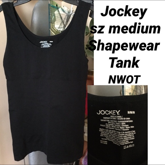 JOCKEY Other - NWOT JOCKEY SZ MED SHAPEWEAR TANK TOP BLACK NWOT JOCKEY Other - NWOT JOCKEY SZ MED SHAPEWEAR TANK TOP BLACK NWOT